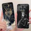For Infinix Zero 8 8i X687 X687B Cool Dragon Tiger Pattern Phone Case For Infinix Zero8 Zero8i Black Silicone Soft Cases