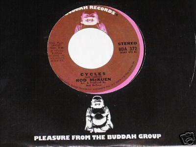 

7inch Record ROD MCKUEN Cycles I Have Loved You BDA372 Buddah Records 1973 US CountryFolk Used