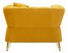 Armchair Emy Mustard With Cushion Cm 104X83X76