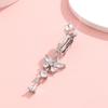 Butterfly Zircon Fake Belly Button Ring Piercing Jewelry - Online Hot Seller