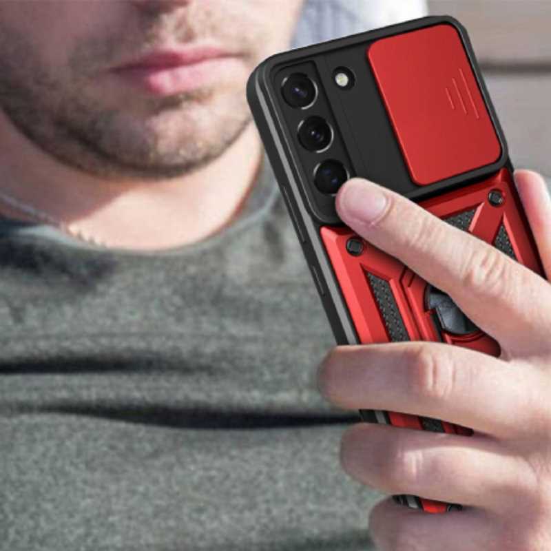 Sc Camring Galaxy S22+ Red