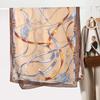 New Retro Leather Buckle Chain Printed Women's Scarf Silk Scarf Spring and Autumn Women's Fashion Scarf