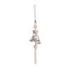 Car Hanging Decoration Jellyfish Wind Chime Cherry Blossoms Flower Pendant Phone Chain