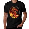 Red Dragon Tshirt Daily Wear Print Tshirt