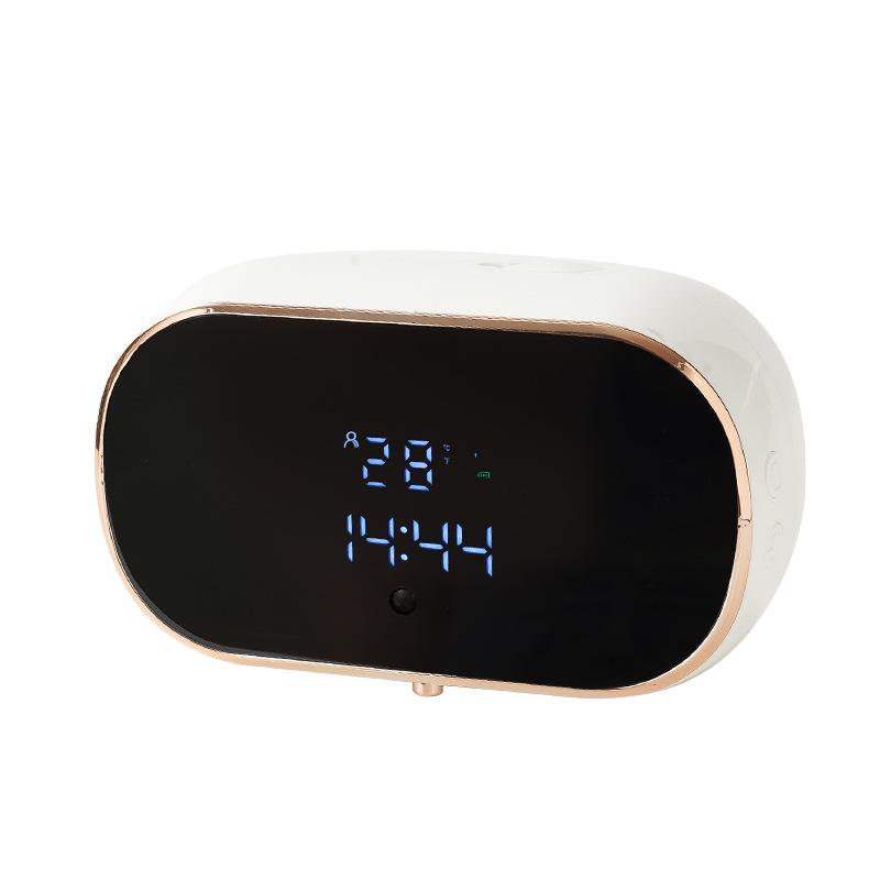 Wall-Mounted Smart Soap Dispenser: Digital Display, Touchless Foam, Rechargeable