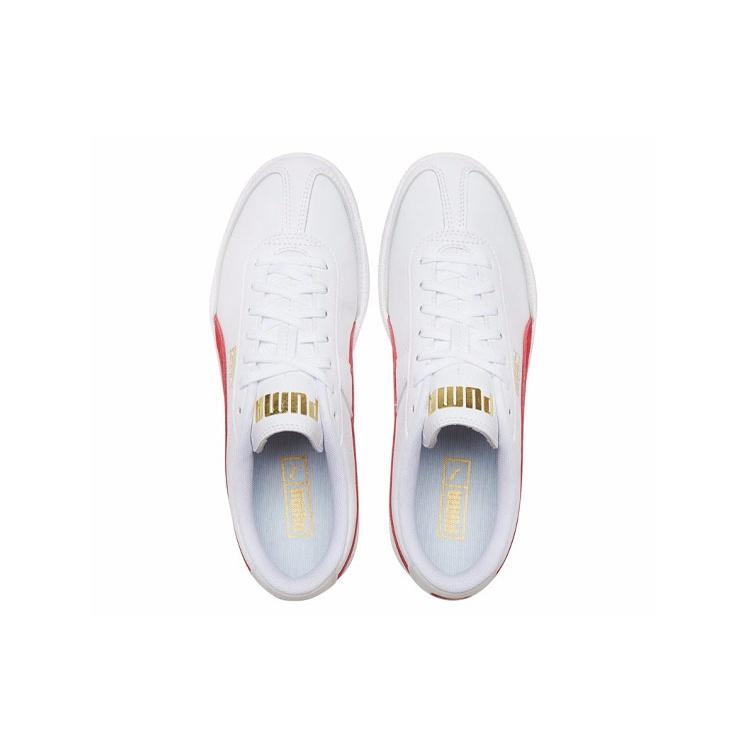 PUMA Oslo-City Casual Board Shoes White/Red Men's 374976-05