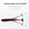 Luminous T-Tail Soft Bait 5cm 1.2g - Bionic Small Fish Lure for Fishing.