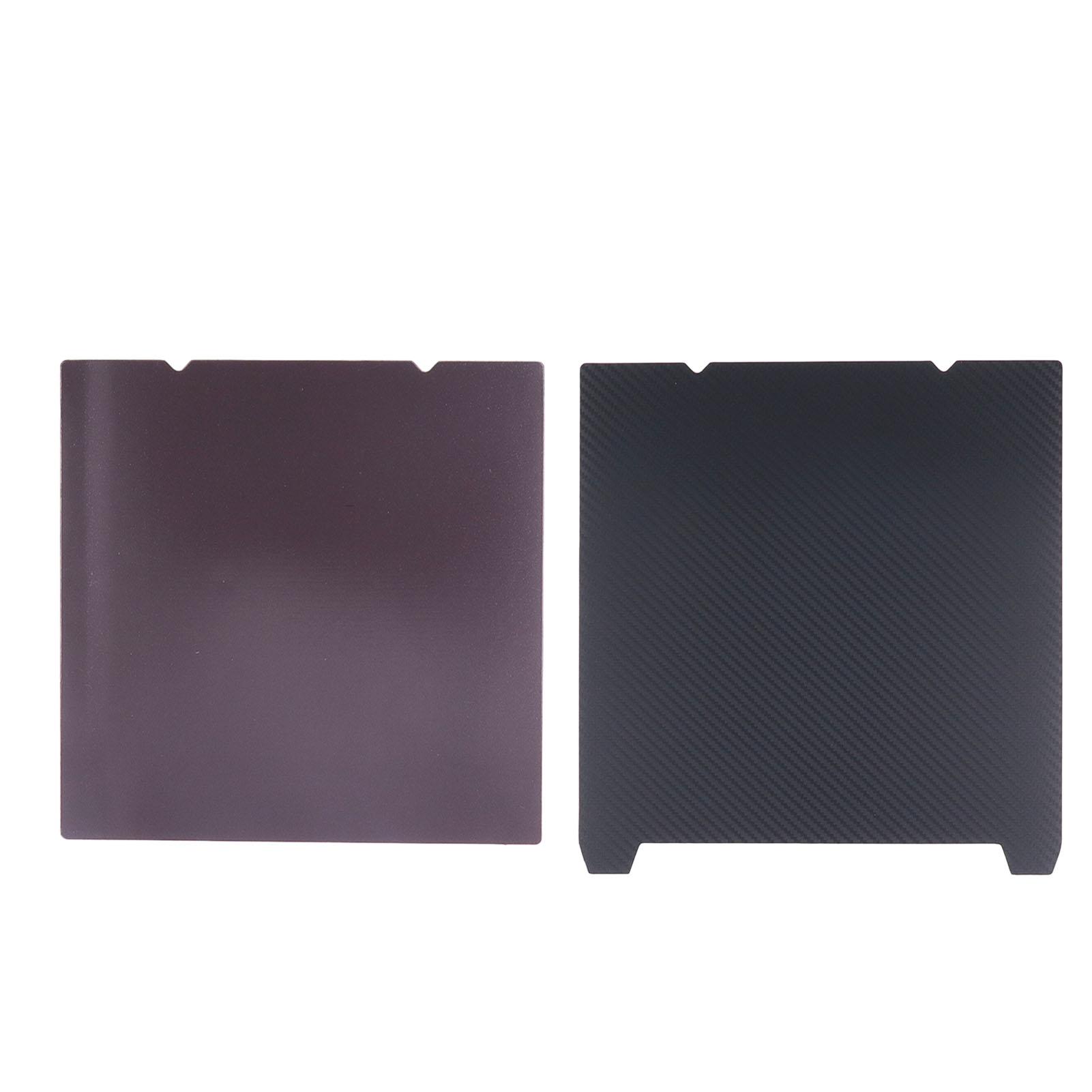 

Spring Steel Print Bed with Soft Magnetic Base Textured PEI Carbon Fiber PET Double Sided Build