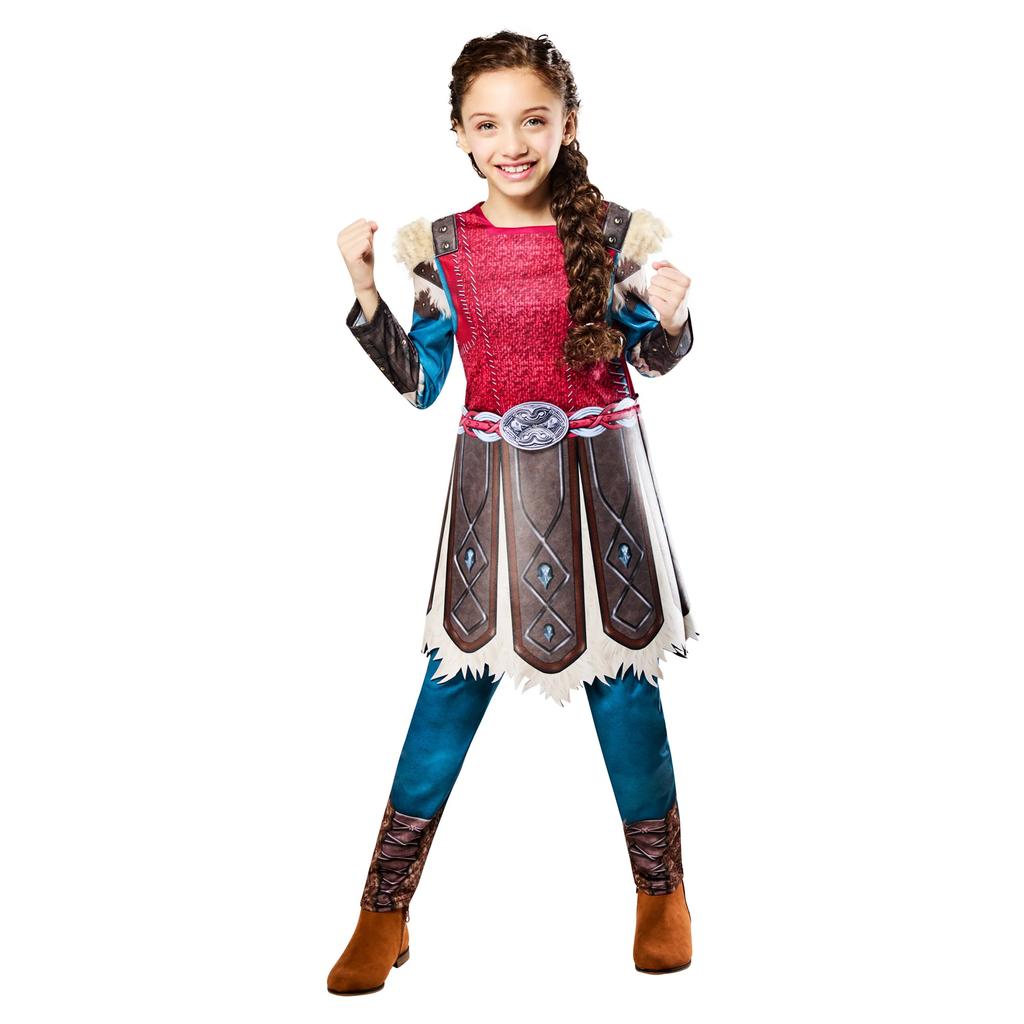 How To Train Your Dragon Childrens/Kids Astrid Hofferson Battlesuit Costume Dress