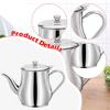 Non-Slip Stainless Steel Oil Strainer Lard Dispenser for Restaurant Kitchen Home Hotel