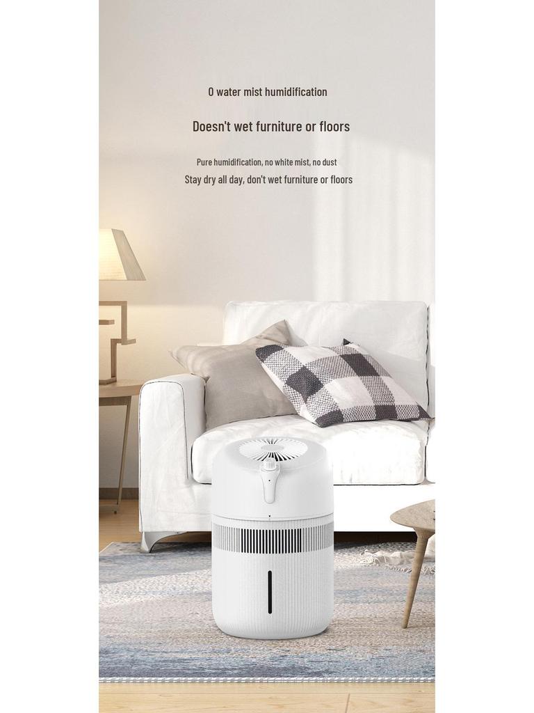 Nobico 4L Cool Mist Humidifier with Negative Ion Air Purifier, Large Capacity & Washable