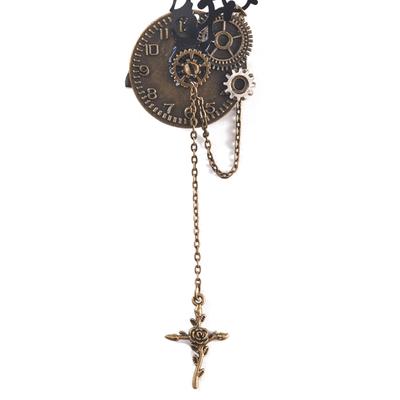 Steampunk-Brosche, Anstecknadel, Steampunk-Anstecknadel, Gothic-Brosche, Anstecknadel, Steampunk-Retro-Ausrüstungsbrosche für Rucksack, Tasche, Jacken
