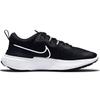 Nike React Miler 2 Czarne Białe Damskie Sneakersy Szaro-dymne CW7136-001