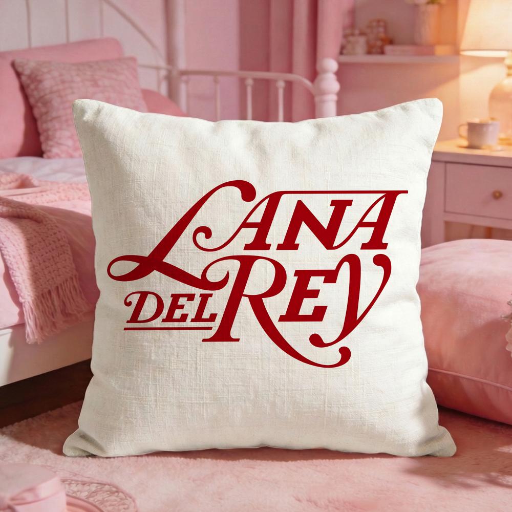 singer lLana Del Rey Cushion Cover Premium Comfort Reversible Pillow Cove Two in One Design for Any Room  Car Interior