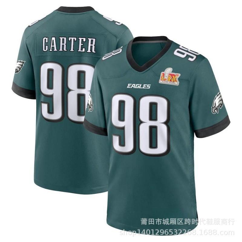 Philadelphia Eagles 1 Jalen Hurts Football Jersey Mens Sports Game Uniform
