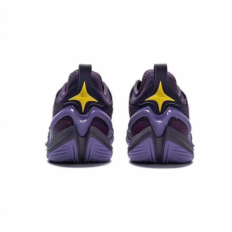 Li-Ning BadFive Guerrilla 2 SUPER Mens Low Top Outdoor Basketball Shoes Purple ABFW001-4
