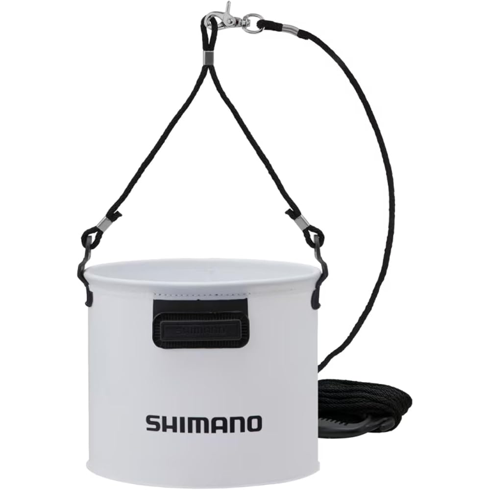 Shimano BK-053Q Water Bucket Real White 21cm Fishing Accessory