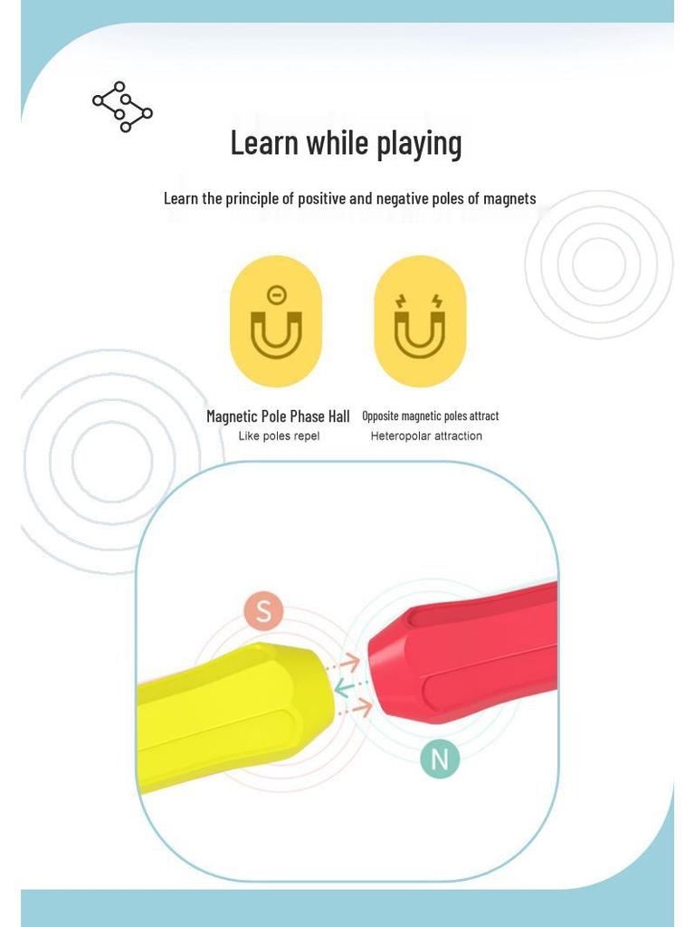 Zhile Magnetic Building Blocks: Early Education Toy for Children's Intellectual Development