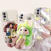 For Vivo Y72 5G Casing V2041 Colorful Flower Cartoon Cover Silicone Soft TPU Phone Case For Vivo Y 72 Y72  5G Coque Fundas Capas