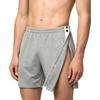 Herren Abreißbare Sportshorts Seiten mit Druckknöpfen Einfach anzuziehen Elastischer Bund Freizeithosen Adaptive Kleidung