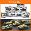 8pcs 4d 172 Assemble Tank 4d Plastic Model Kit The Battle Chariot Toy Series