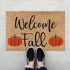 Halloween Welcome Carpet Entry Door Mat Courtyard Entrance Decorative Item Festival Atmosphere Decoration