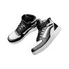Li Ning Knight Mid Top Skateboard Shoes Men's Black White AGCM163-6