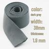 3.8cm Colored Polyester Cotton Webbing for Bags & Clothing - Edging Tape & Shoulder Strap Ribbon