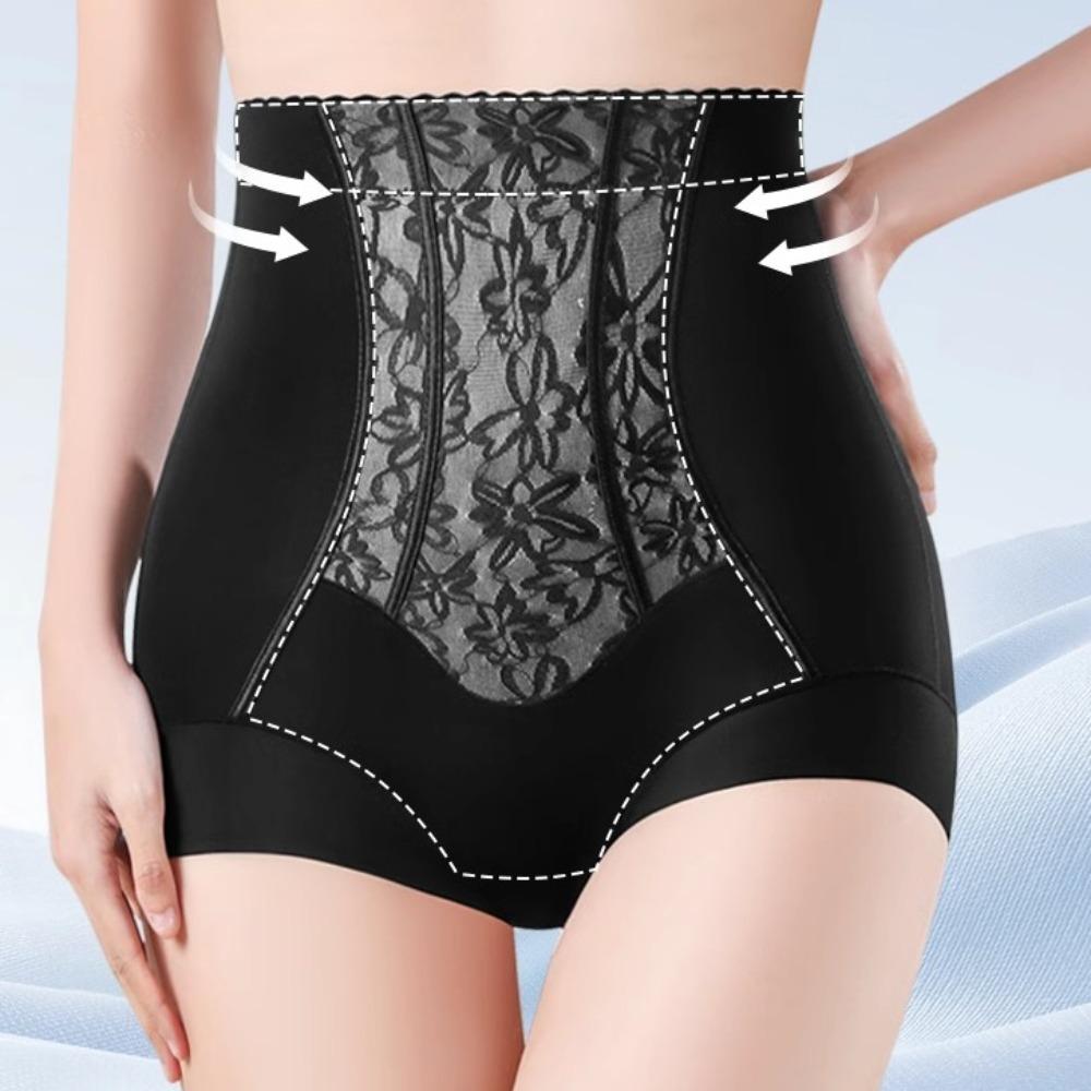 High Waist Butt Lifter Briefs Large Size Tummy Control Underwear Postpartum Body Shaper  Postpartum