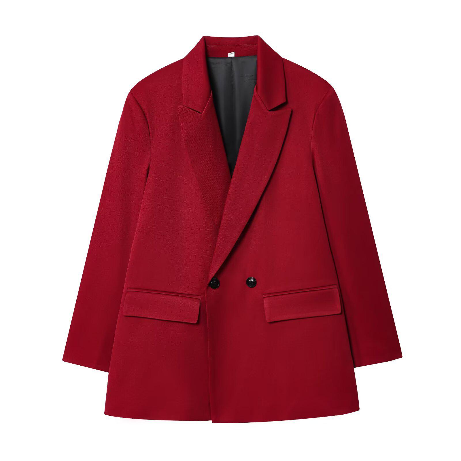 

Spring 2025 Street Style Casual Loose Suit Jacket - Available in 11 Colors Small