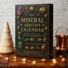 Kalendarz Adwentowy Mineralny 2025 24 Dni Akrylowe Ozdoby Odliczanie do Świąt Bożego Narodzenia Dekoracja