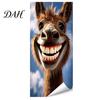 Easy Application Decals Fun Animal Trash Can Stickers, Self?Adhesive Bin for Outdoor Creative Covers Garbage Can, Mailbox Storage Box Yard