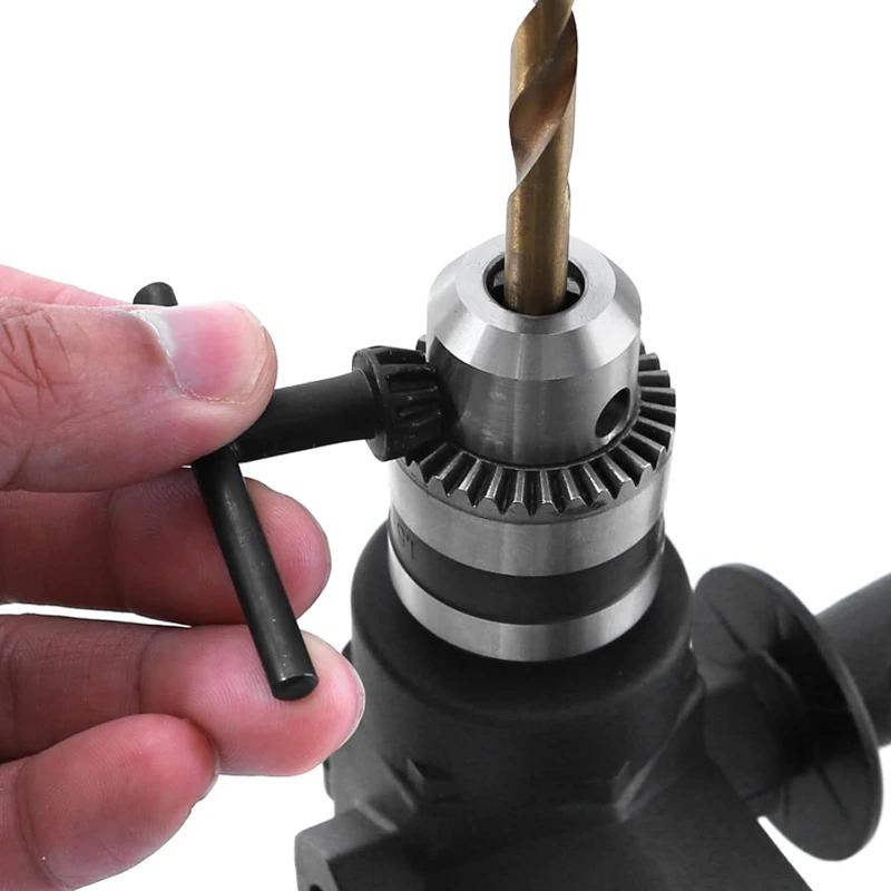 Portable 90° Right Angle Drill Adapter Impact Chuck Corner Extension Tool for Tight Space Drilling