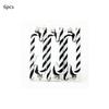 X 6 Candy Cane Glitter Hanging Christmas Tree Decoration Santa Ornament Xmas