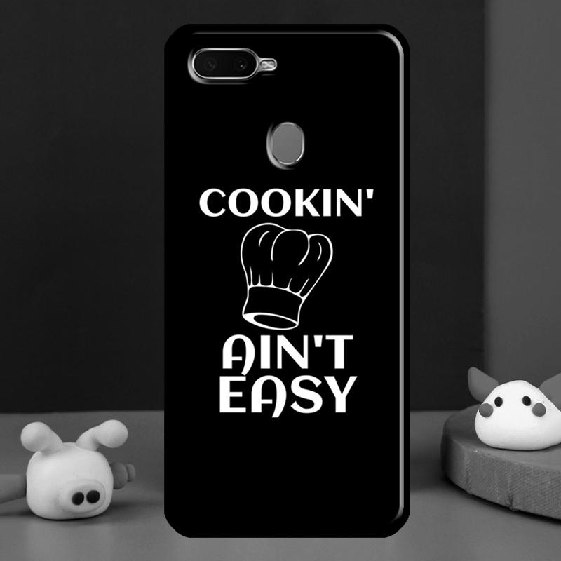 Baking Cook Chef Case For Oppo A98 A78 A58 A15 A16 A17 A5 A9 A91 A52 A72 A76 A96 A74 A94 A54 S A57 A77 Cover