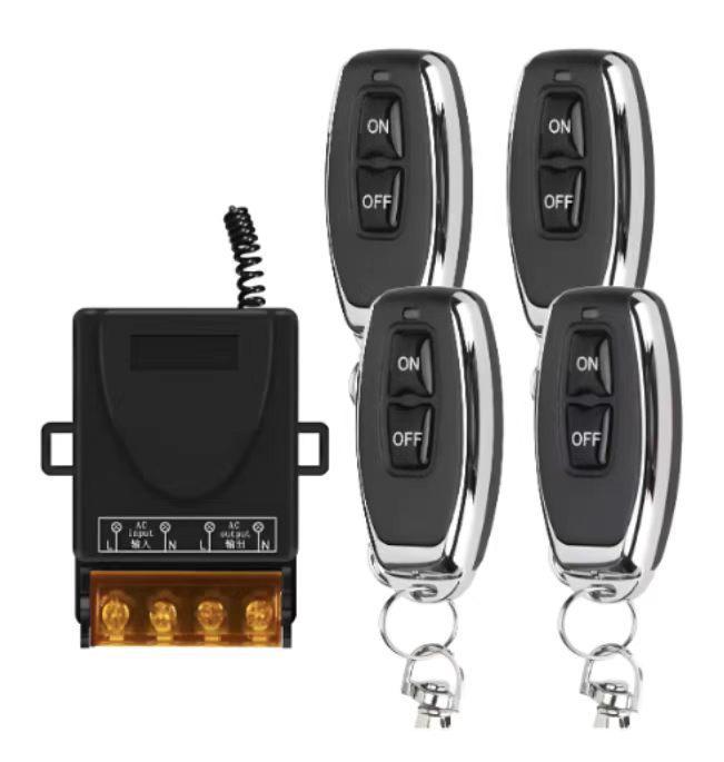 220V Wireless Waterproof Remote Control Switch for Motor or Water Pump