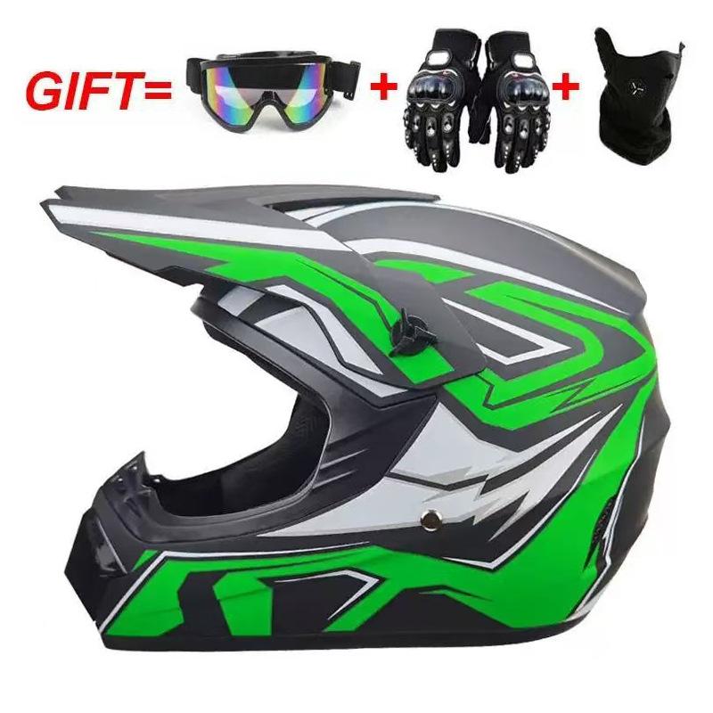 Safety Off-Road Motorcycle Helmet, Off-Road Motorcycle Bicycle, Downhill Protection Cap, Two-Wheeled Vehicle Off-Road Helmet