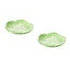 2 Pcs Ceramic Children Bowl Chinese Cabbage Tableware