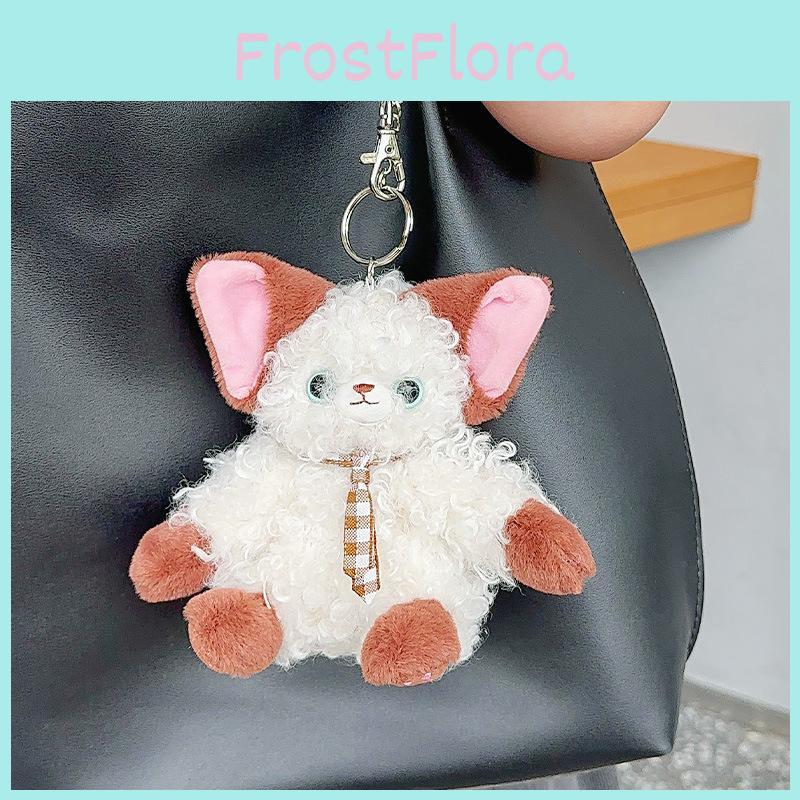 Adorable Plush Devon Rex Cat Keychain Keyring Accessory Cute Gift For All Ages