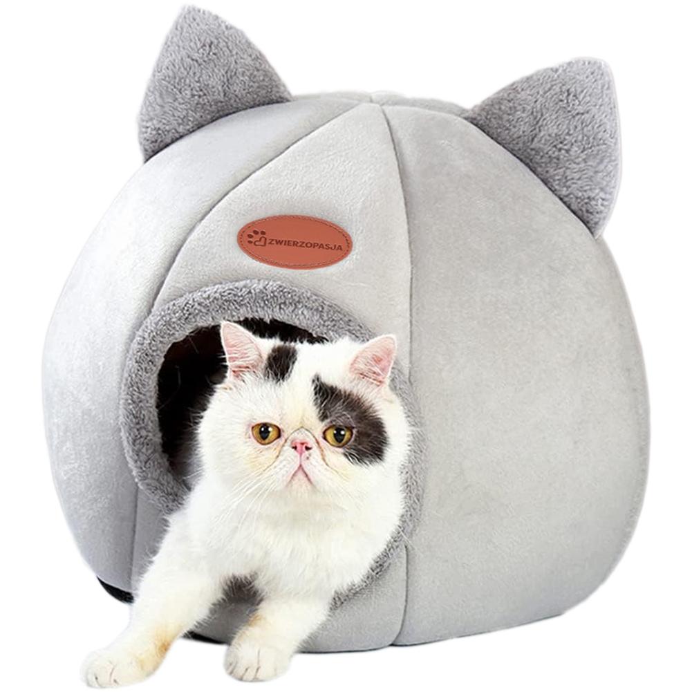 Amber Gray Cat House Size M