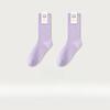 Women's Pure Cotton Mid-Tube Socks - High Breathability and Sweat-Absorbent for Autumn and Winter