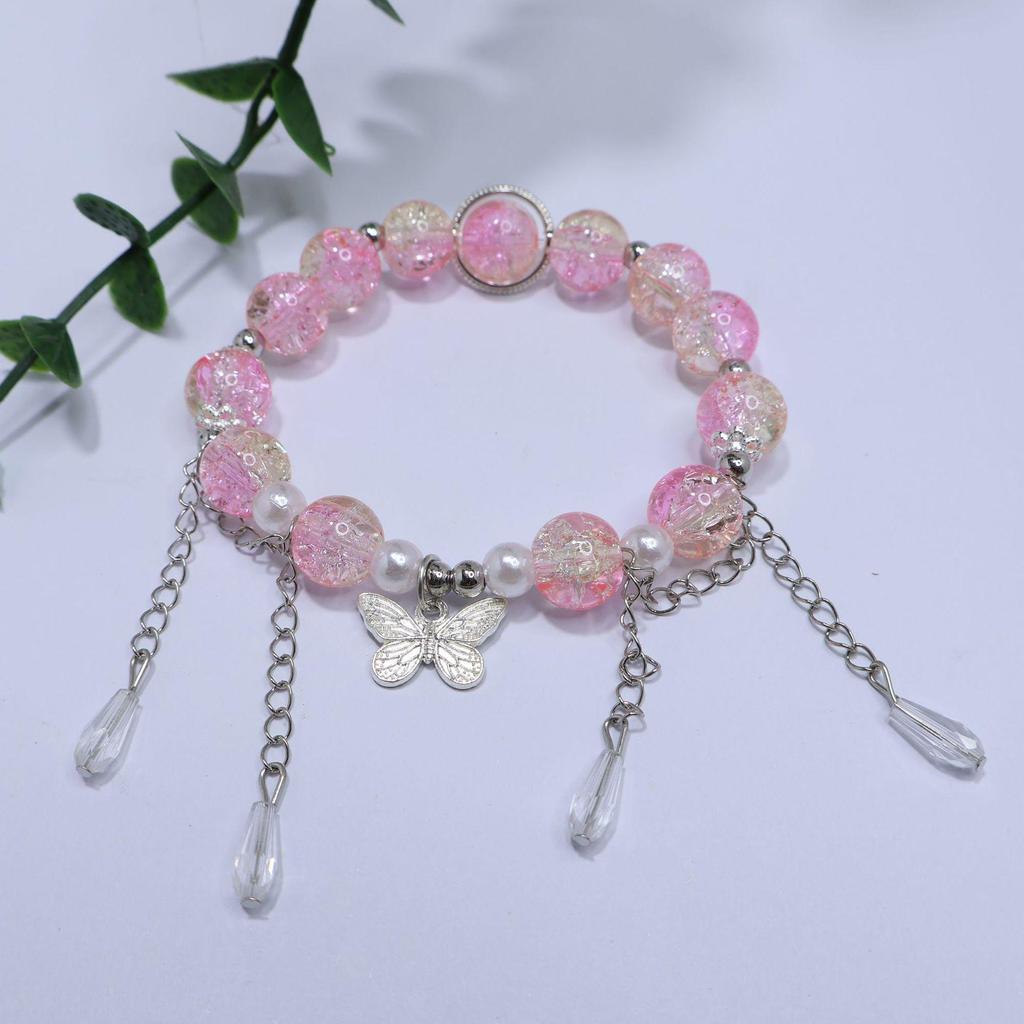 Mori Style Mermaid Crystal Bracelet – Versatile Niche Design for Women, Ideal for Students and Best Friends
