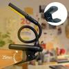 Reading Lamp Dimmable Chargeable Extendable Double Head Flicker-free Illumination Type-C 14LED Amber Book Light Home Supply QingHai