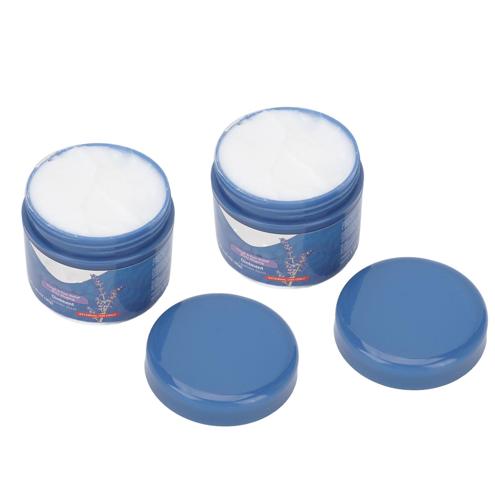 

2PCS Body Slimming Cream Abdomen Shaping Cream for Skin Moisturizing Figure Curve Training 30g