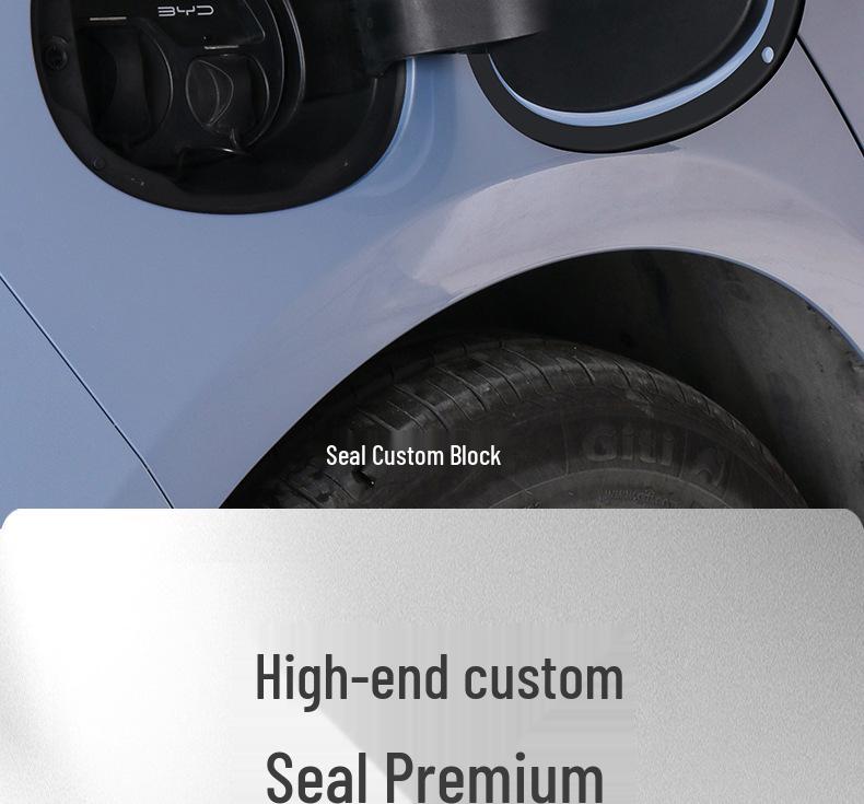 Waterproof Charging Port Cover and Seal for BYD Seal 06/05 Models