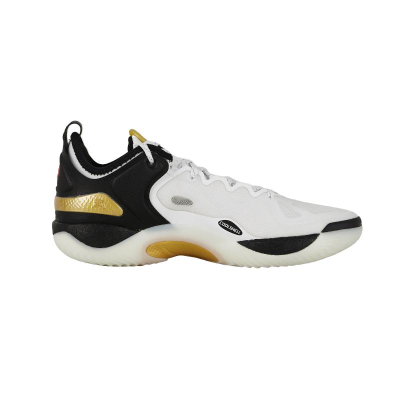 Li Ning Yu Shuai 19 V2 Liga CBA Edición PE Cómodas Deportivas Amortiguación Resistente al Desgaste Ligeras de Caña Baja Zapatillas de Baloncesto ABAV049-9