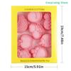 [CL]8Pcs Cartoon Fruit Cookie Embosser Mold 3D Frosting Fondant Cookie Press Mold Strawberry Peach Biscuit Cutter Cake Mold[CL]