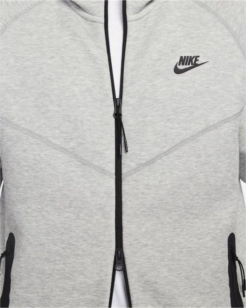 Куртка Nike Tech Fleece Windrunner (FB7921) темно-серый вереск/черный