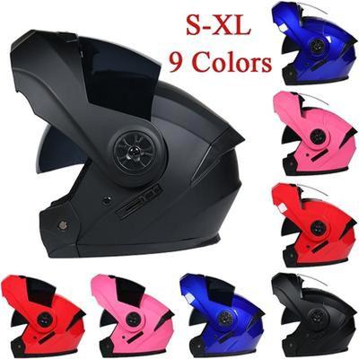 Flip Up Motorcycle Helmet Motorbike Modular Dual Lens Motocross Moto Helmet Crash Full Face Helmets Casco Moto Casque