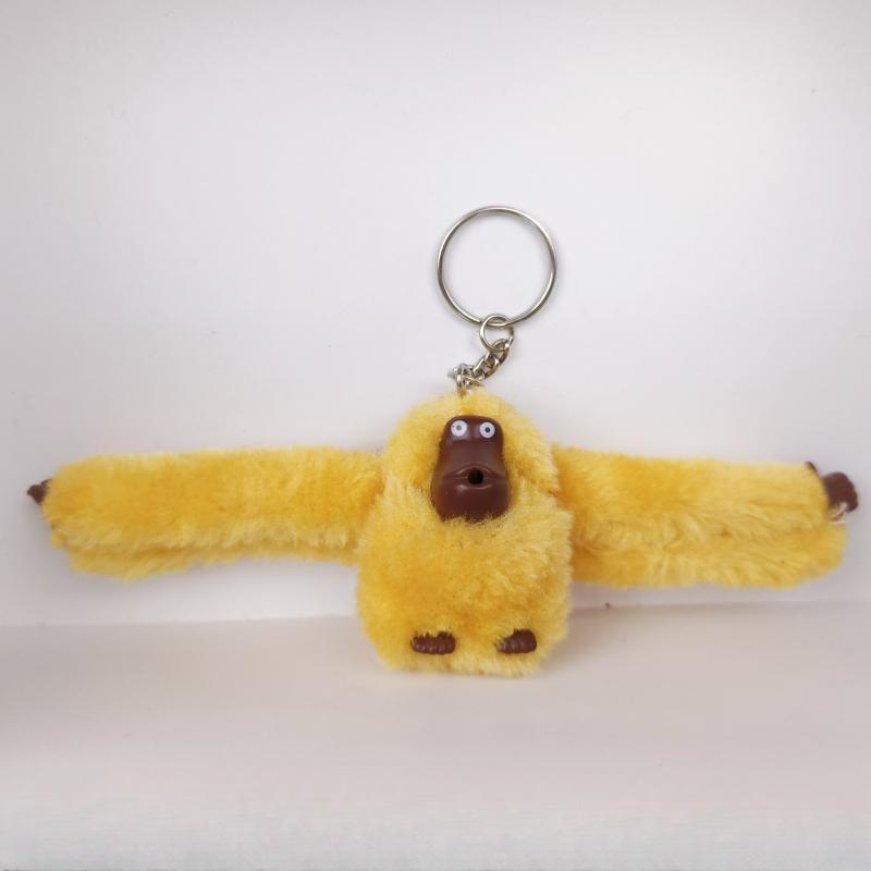 Cute Long-Tailed Monkey Key Chain Cartoon Cute Monkey Keychain Plush Toy Doll Bag Accessories Gift For Children